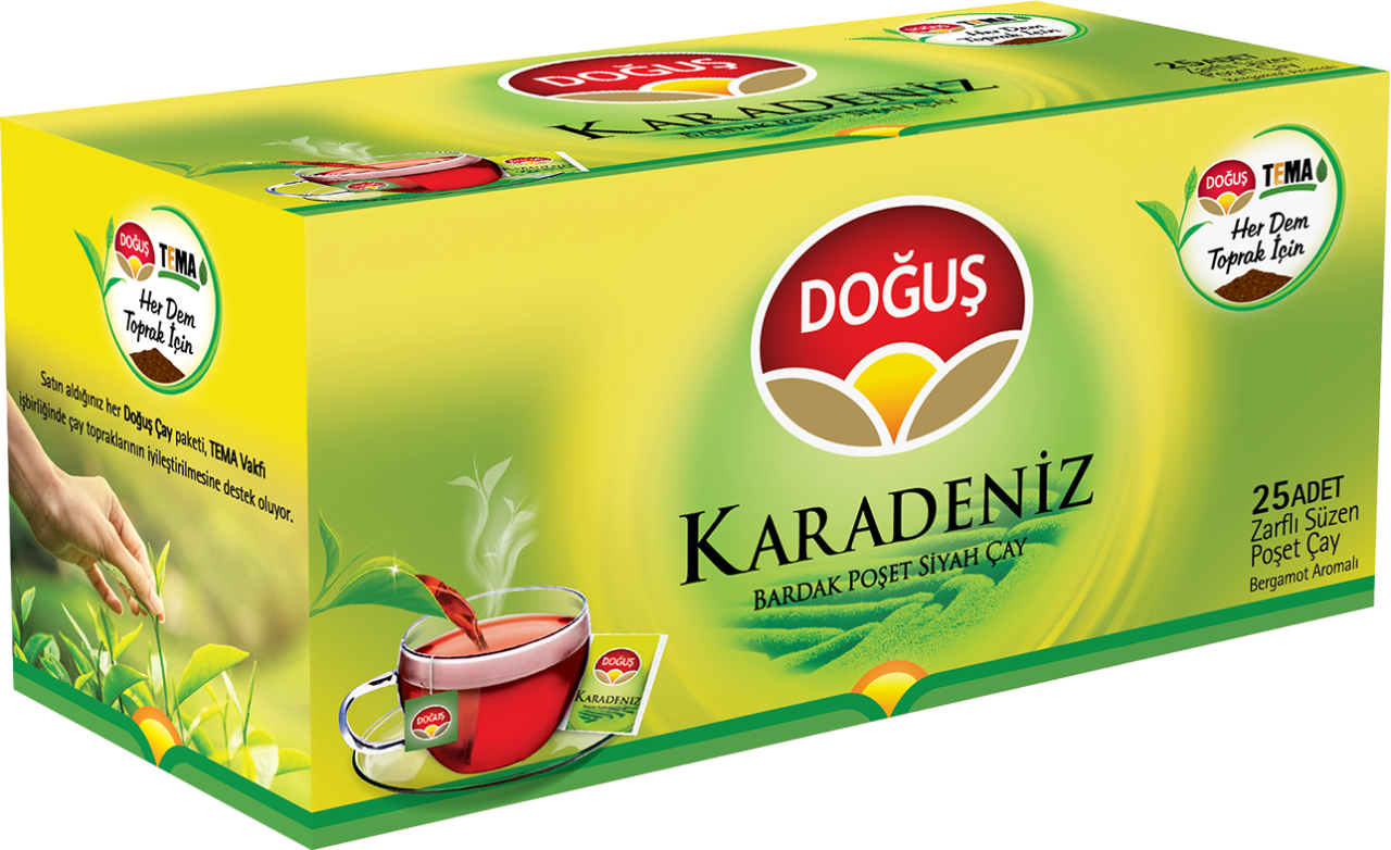 Doğuş Karadeniz 25'li Bardak Poşet Çay