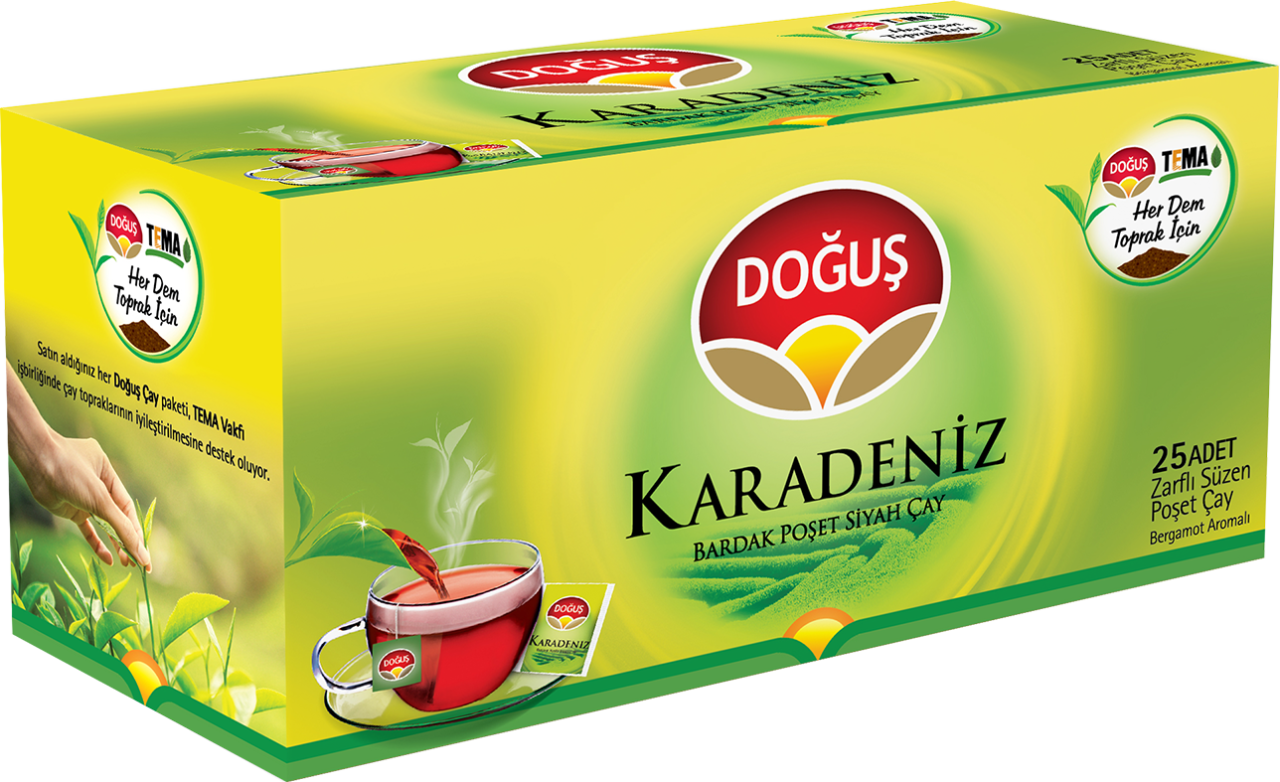 Doğuş Karadeniz 25'li Bardak Poşet Çay