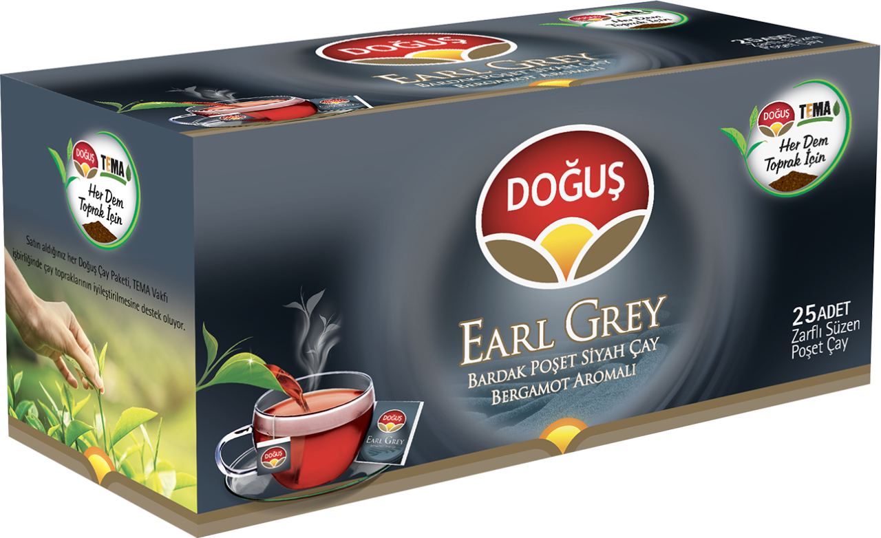 Doğuş Earl Grey 25'li Bardak Poşet Çay