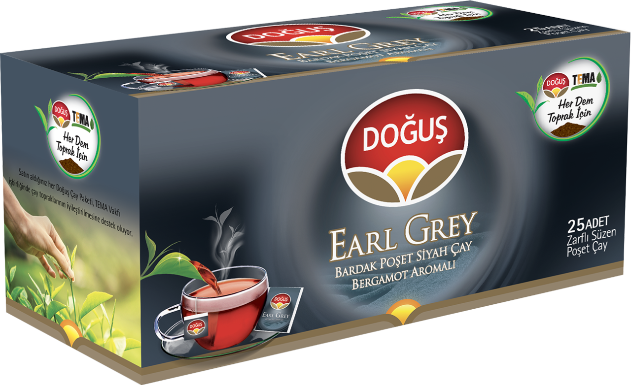 Doğuş Earl Grey 25'li Bardak Poşet Çay