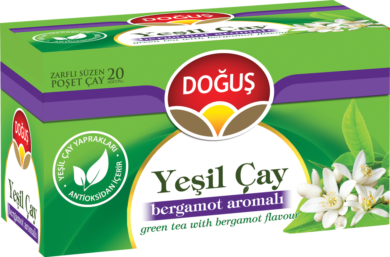Doğuş Yeşil Çay Bergamotlu 20'li