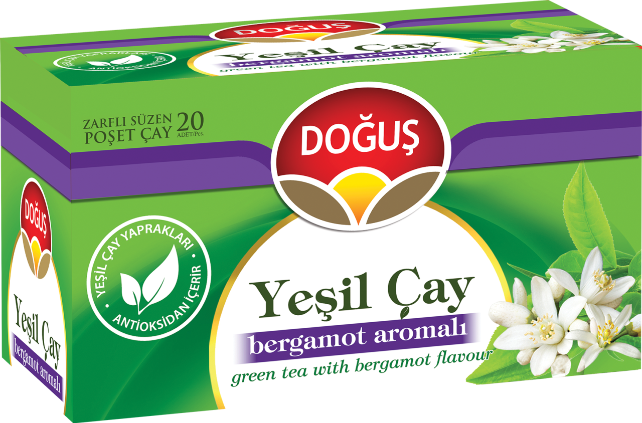 Doğuş Yeşil Çay Bergamotlu 20'li