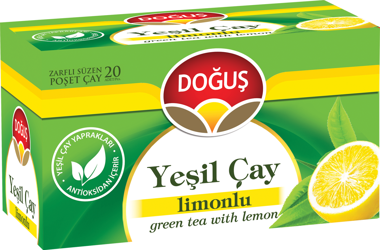 Doğuş Yeşil Çay Limonlu 20'li