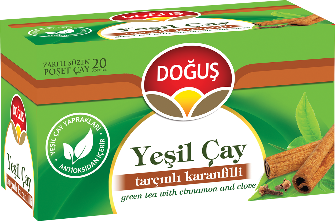 Doğuş Yeşil Çay Tarçın Karanfilli 20'li
