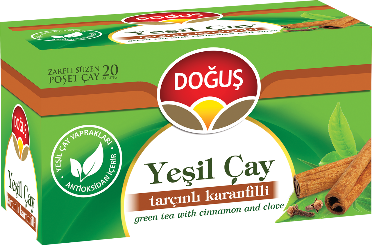 Doğuş Yeşil Çay Tarçın Karanfilli 20'li