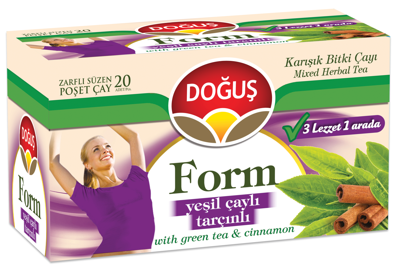 Doğuş Form Yeşil Çaylı Tarçınlı 20'li