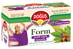 Doğuş Form Yeşil Çaylı Tarçınlı 20'li