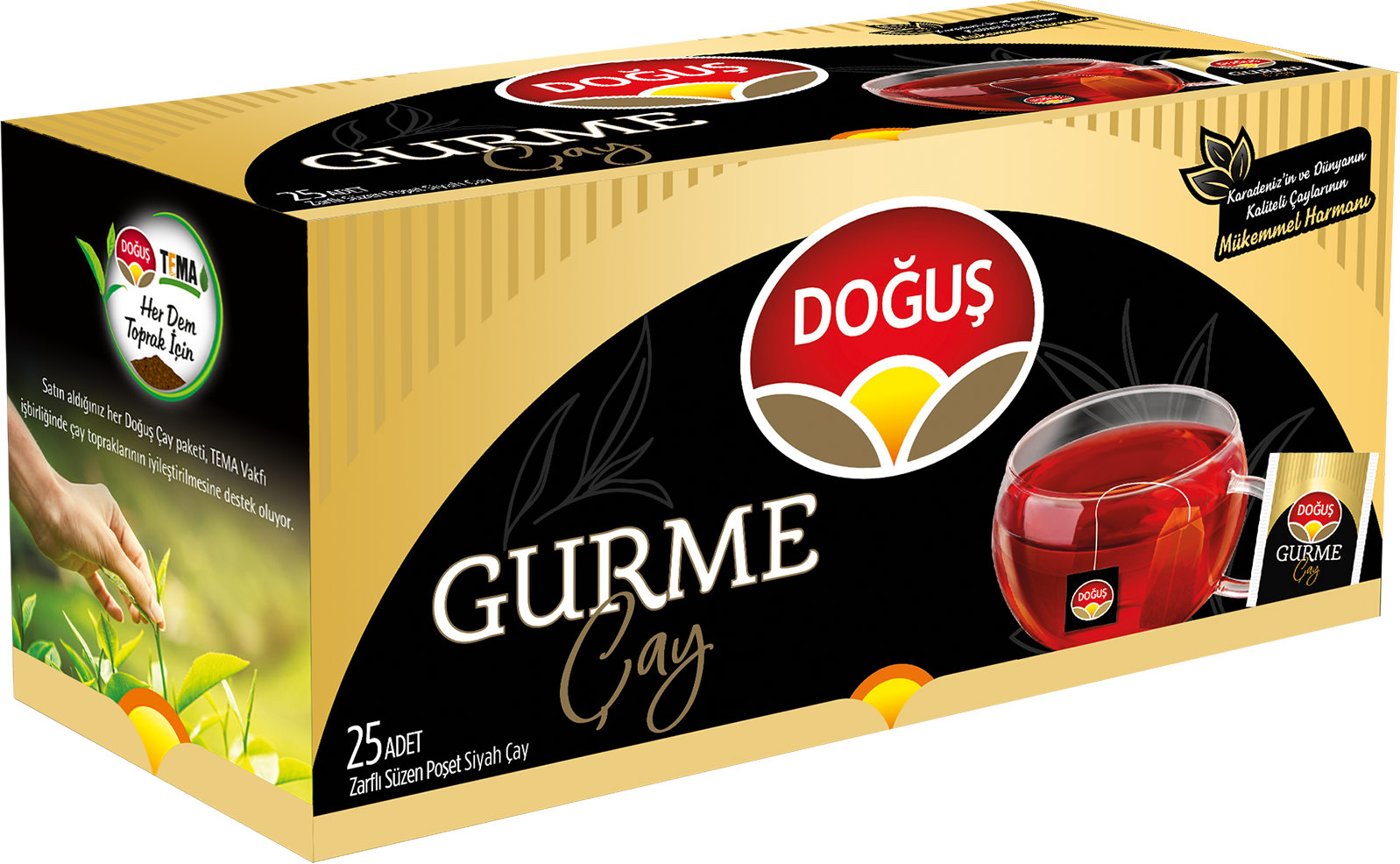 Doğuş Gurme 25'li Bardak Poşet Çay