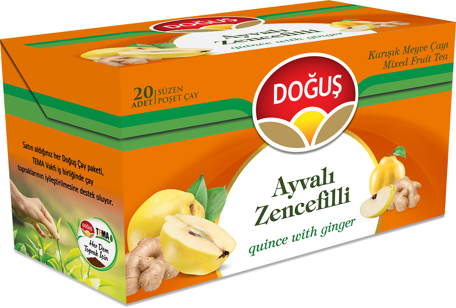Doğuş Ayvalı Zencefilli Çayı 20'li