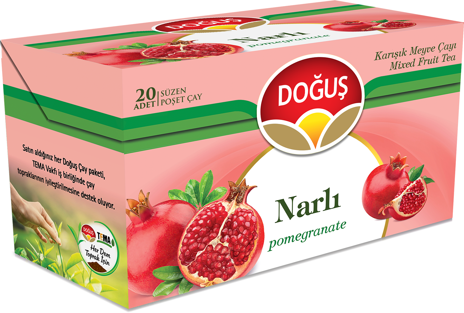 Doğuş Narlı Karışık Meyve Çayı 20'li