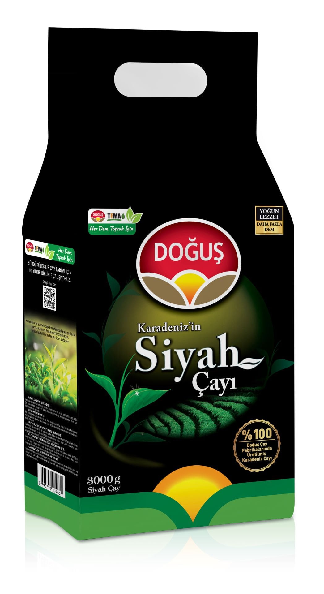 Doğuş Karadeniz'in Siyah Çayı 3000gr