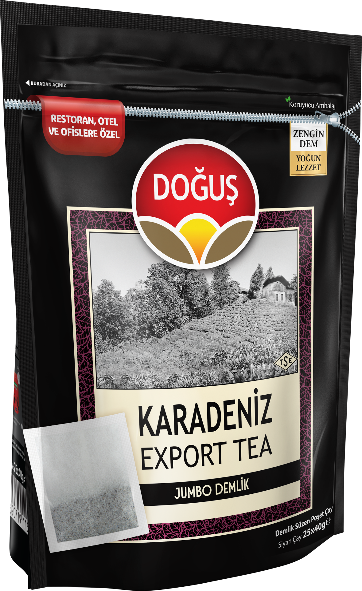 Doğuş Export Jumbo Demlik Poşet Çay 25x40gr