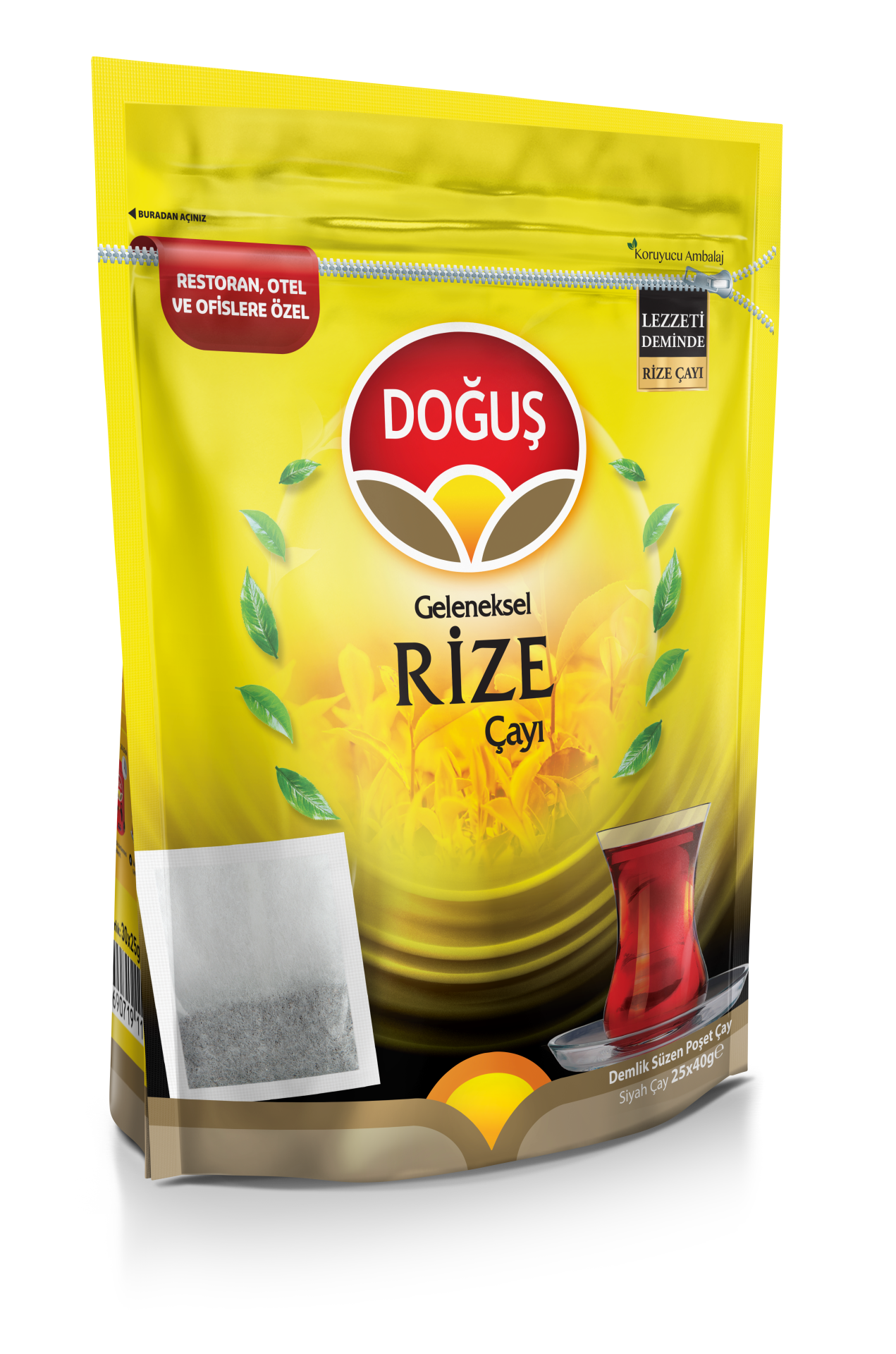 Doğuş Geleneksel Rize Çayı Jumbo Demlik Poşet