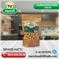 KAVRULMUŞ İÇ FINDIK 250 GR