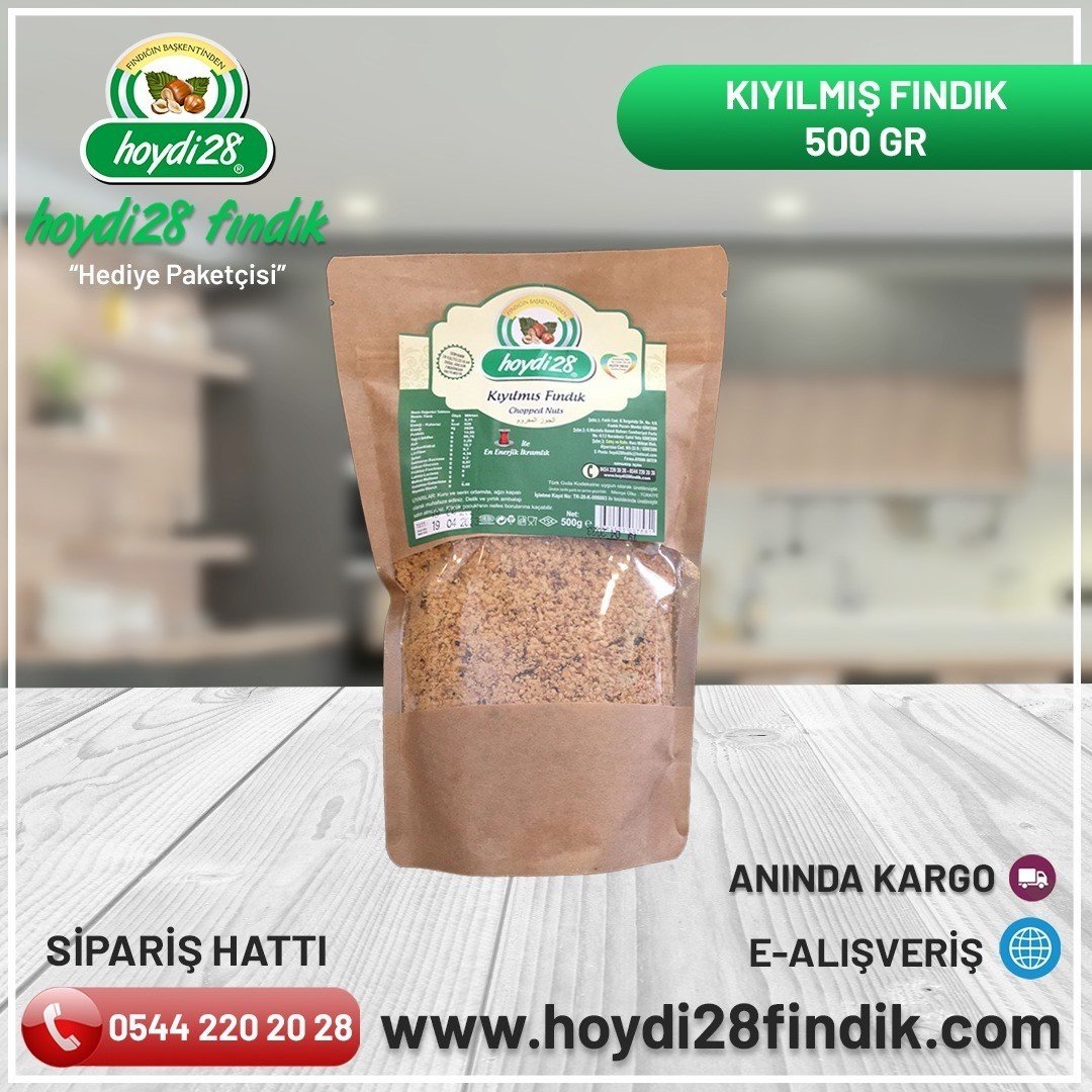 KIYILMIŞ FINDIK 500 GR