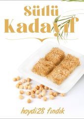 SÜTLÜ FINDIKLI GİRESUN KADAYIFI  3 KG.[kargo değil otobüslerle ulaşım]