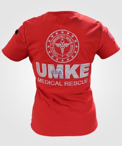 UMKE V Yaka Kısa Kol Spor T-Shirt