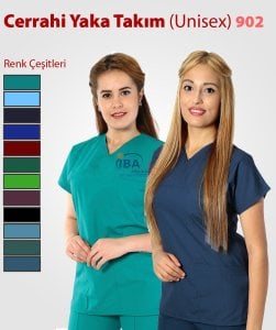 Cerrahi Yaka Takım (Unisex)