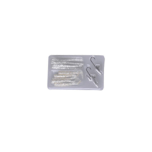 Savage gear Micro Sandeel Kit 5+5 6.5cm 2 Jighead Silikon Yem Silver