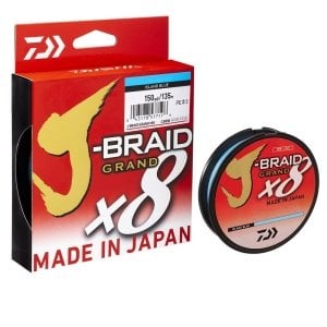 Daiwa JB Grand 8B 135m Blue İp Misina 0.16mm