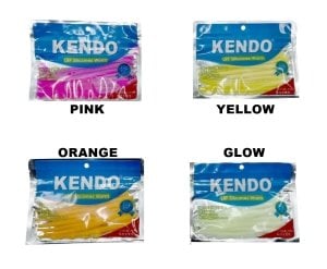 Kendo 10 cm Lrf Silicones Worm 10 Adet Silikon Yem