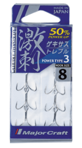Major Craft Gekisasu Treble GHT-3TN Üçlü İğne