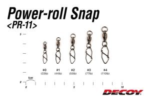 Decoy PR-11 Power Roll Snap Rulmanlı Klips