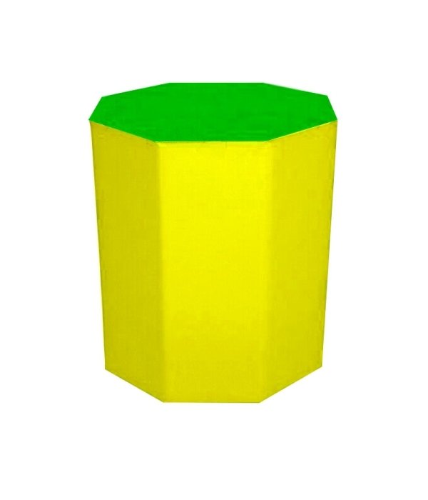 Sekizgen Minder 40x60 cm Yeşil Sarı