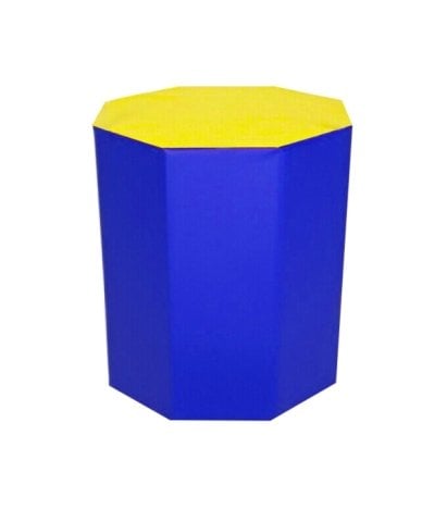 Sekizgen Minder 40x60 cm Sarı Mavi