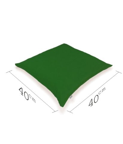 Yer Minderi 40x40 Koyu Yeşil