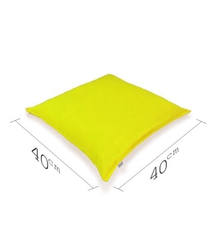 Yer Minderi 40x40 Sarı
