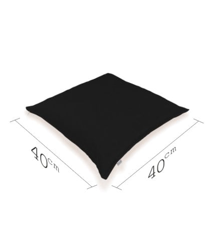 Yer Minderi 40x40 Siyah