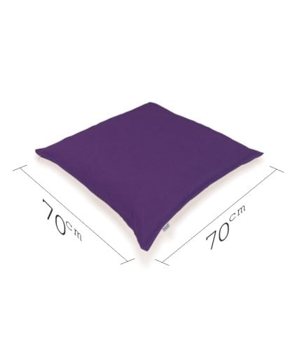 Yer Minderi 70x70 Mor