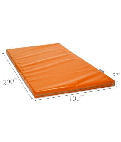 Jimnastik Minderi 100x200x5 cm Turuncu