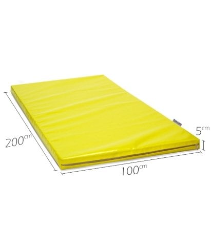 Jimnastik Minderi 100x200x5 cm Sarı