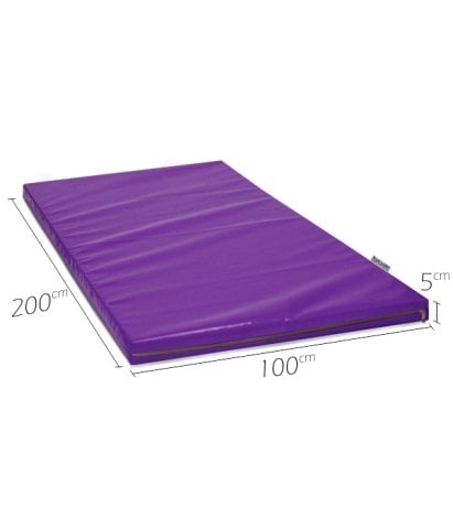 Jimnastik Minderi 100x200x5 cm Mor