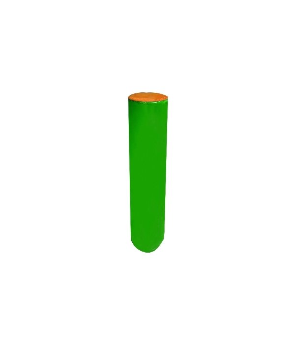 Silindir Spor Minderi 20x80 cm Turuncu Yeşil