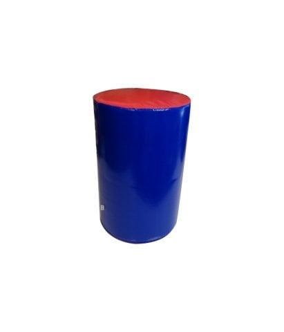 Silindir Spor Minderi 50x80 cm Kırmızı Mavi