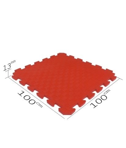 Tatami Minder 100x100 cm (13 mm) Kırmızı