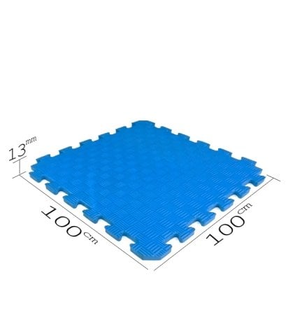 Tatami Minder 100x100 cm (13 mm) Mavi