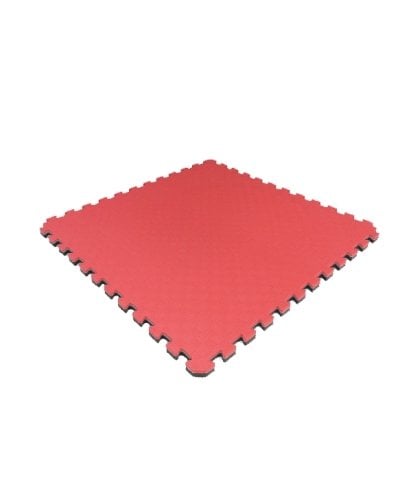 Tatami Minder 100x100 cm Kalınlık 26 mm Kırmızı Gri