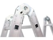 Lorin Çok Amaçlı Fonksiyonel Akrobat Aluminyum Merdiven 4x3 HMA018