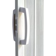 Lorin Akordiyon Katlanır Kapı İnce Çıtalı Beyaz Model Bk1021B