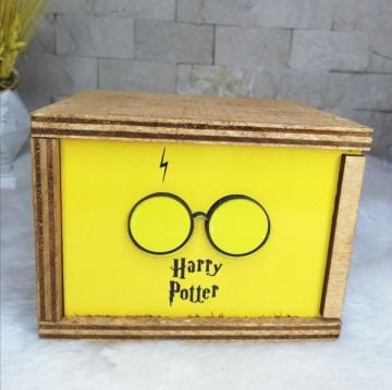 HARRY POTTER MODEL-3 AHŞAP KUTULU KUPA