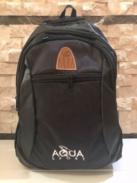 AQUA SİYAH SIRT ÇANTA