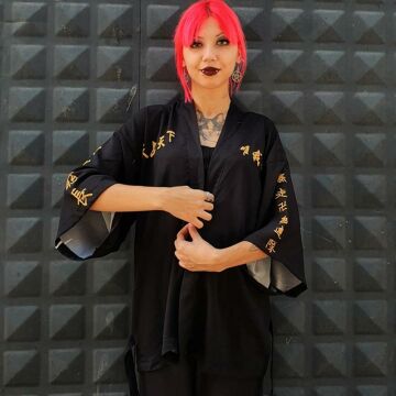 Anime Tokyo Revengers Manji Unisex Kimono