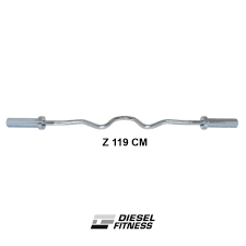 Diesel Fitness Olimpik Bar V (Derin Kırık/Z Bar) 119Cm