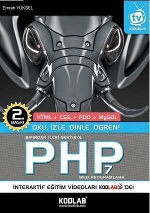 Kodlab Sıfırdan İleri Seviyeye PHP 7 Web Programlama 2. Baskı - Emrah Yüksel ​Kodlab Yayınları