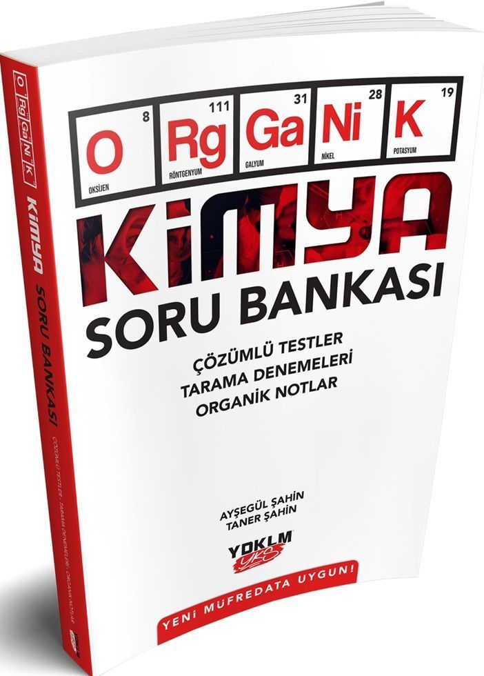 Yediiklim YKS AYT Organik Kimya Soru Bankası Yediiklim Yayınları