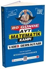 Bıyıklı Matematik YKS AYT 80 Günde Matematik Kampı Video Ders Kitabı - Selim Yüksel Bıyıklı Matematik